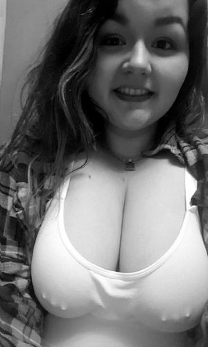 big tits selfie