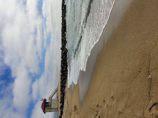 Drunk on the beach again