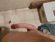 hard as a rock just violently swinging in the wind