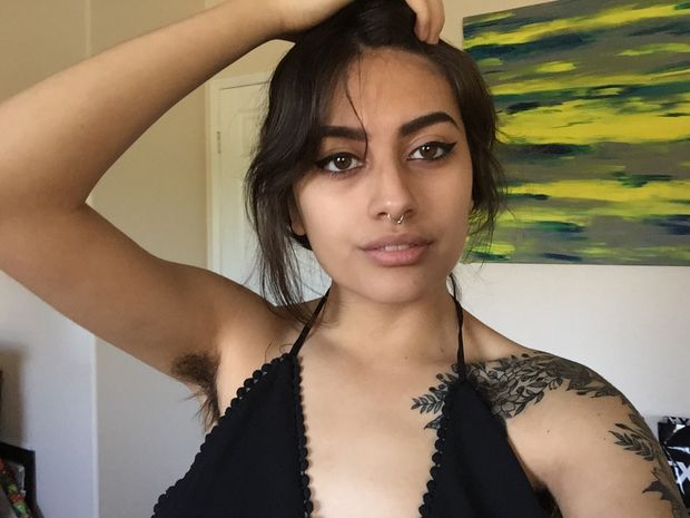 hairy pits