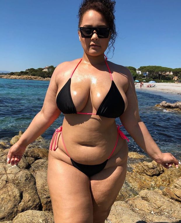 thick in bikini