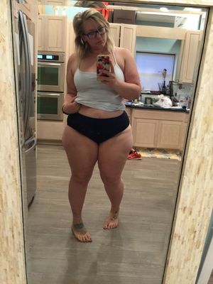 thick selfie