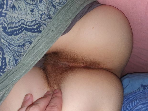 Hot hairy teen pussy