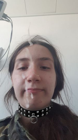 Vanessa spohr with cum covered face