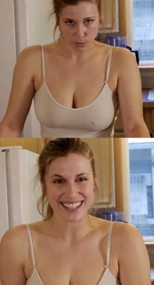 Now Xev, you know what happens to naughty women right? They get a mouthful of dick! Get over here and suck my cock