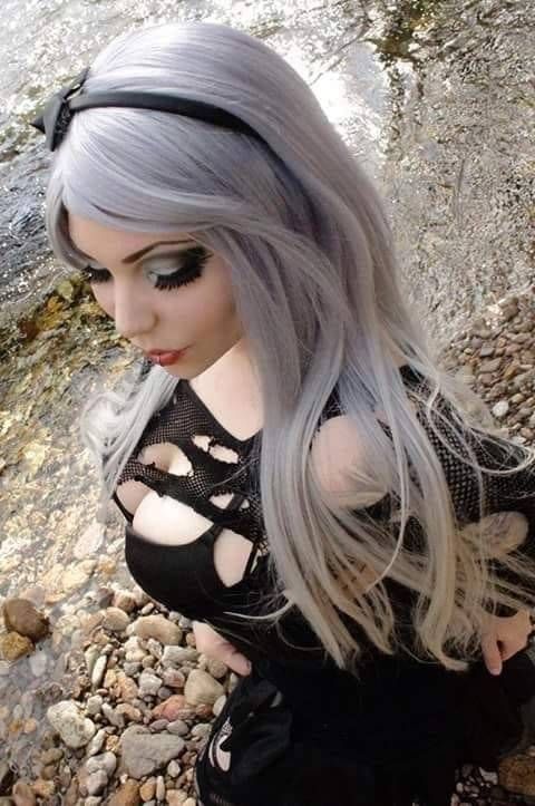 Gray hair