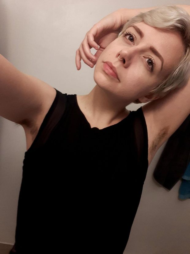 hairy armpits