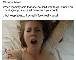 Mommy starting to love Thanksgiving now