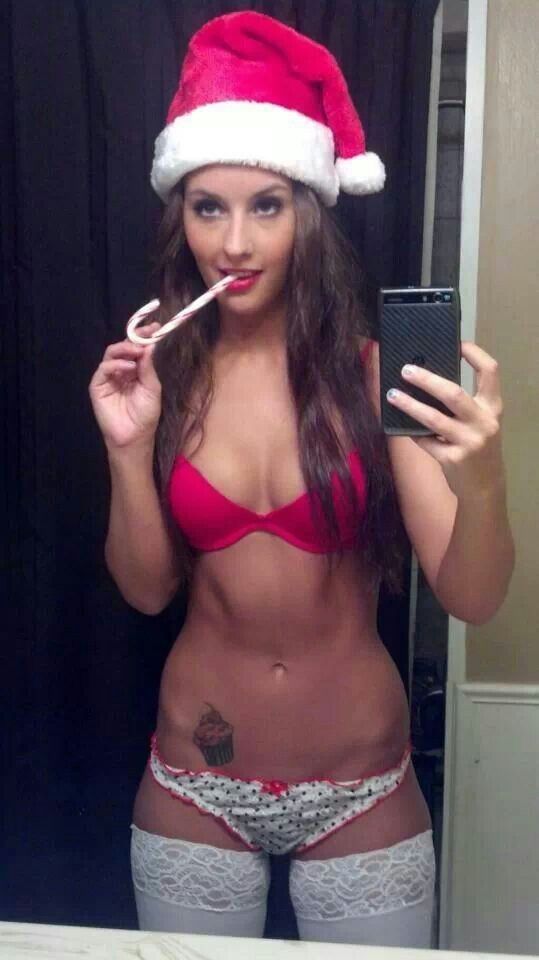 sexy santa selfies, bad santa