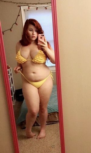 thick selfie