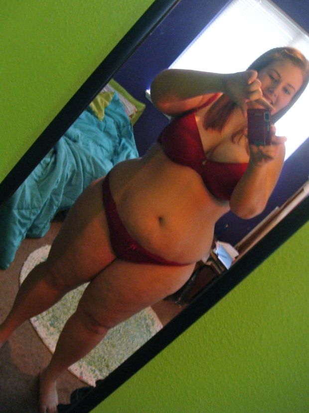 bbw selfie