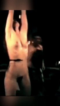 Innocent babe accused of lesbianism receives harsh whipping