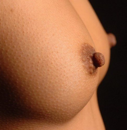 tanned tits dark nipples