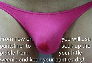 Dribble in your panties