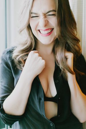 That nose wrinkle ❤️