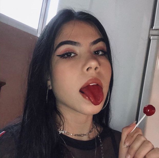 cute tongue