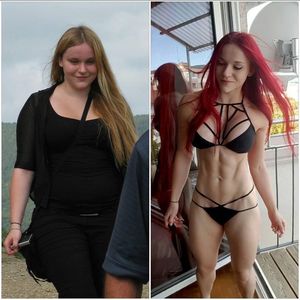 Red Head Before and After