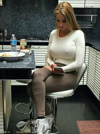 after breakfast pokies tight white top