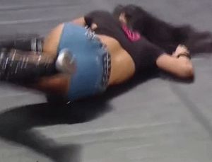 AJ Lee ass gif