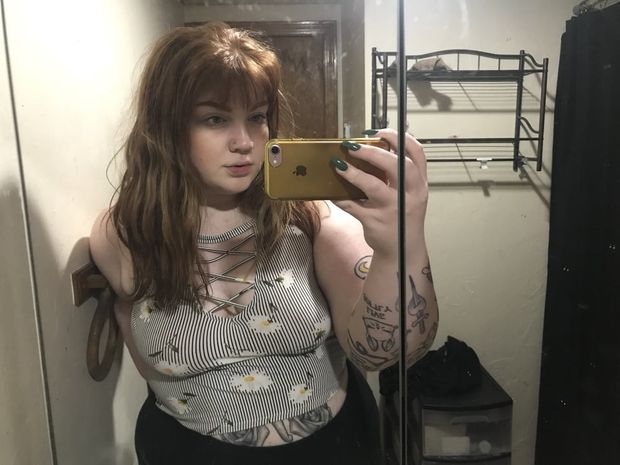 bbw selfie