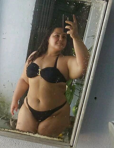 bbw selfie