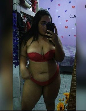 bbw selfie