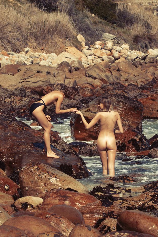 secluded beach