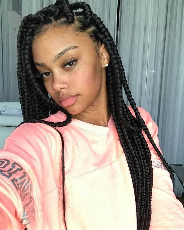 cute ebony selfie