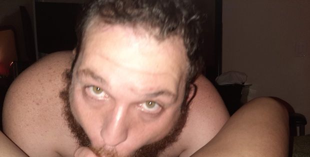 Me deepthroating a juicy thick hung shemale cock