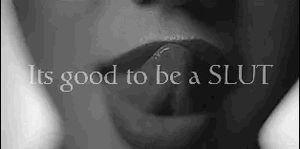 Slut caption