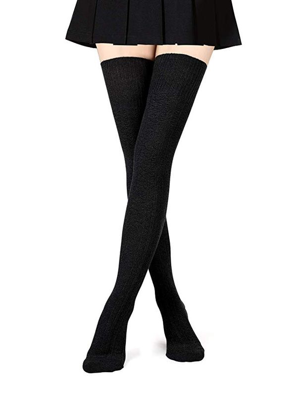 I love thigh high socks