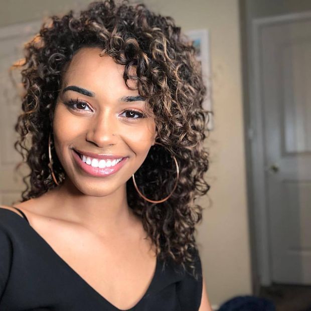 ebony curly