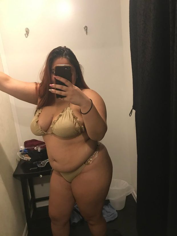 bbw selfie