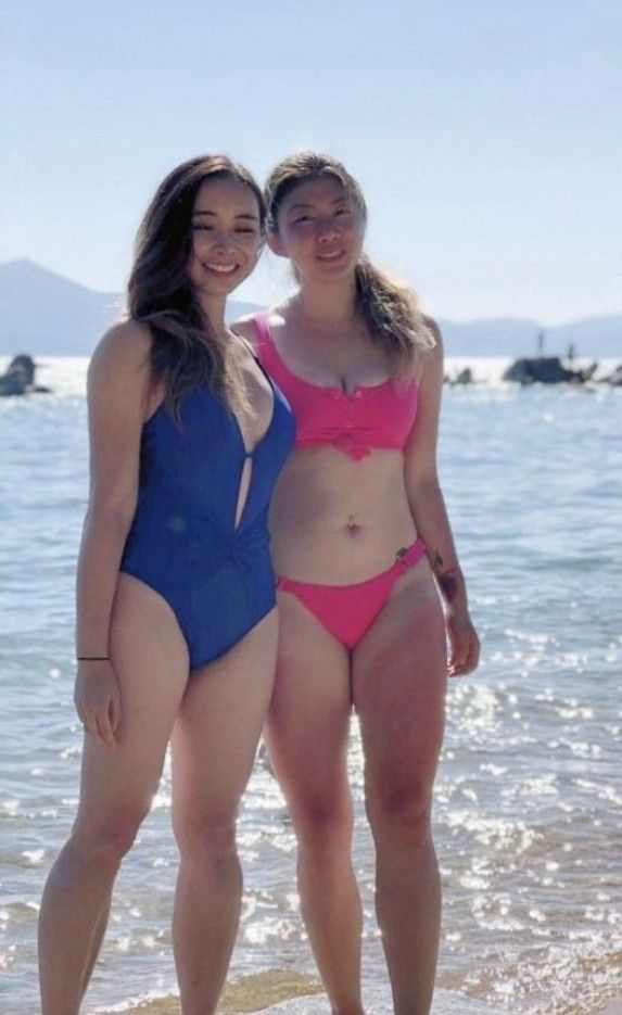Pair of Asian women I had a sex getaway with at the lake