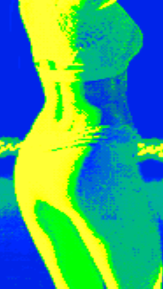 J-Law’s T&A (Neon Green Still)