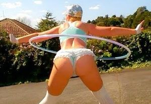 Joyous Hooper 3 (Flaunting Frilly Thonged Ass)