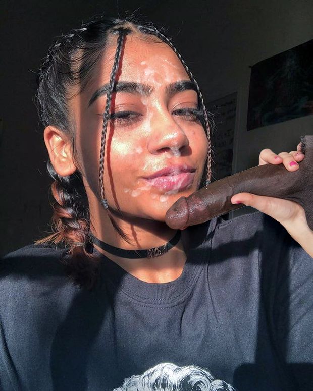 bbc shoots on her face