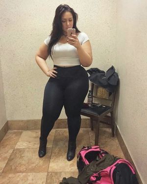 thick selfie