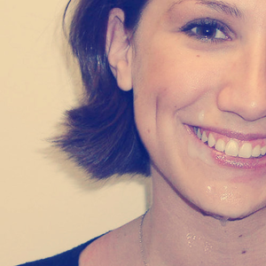 Model takes a facial