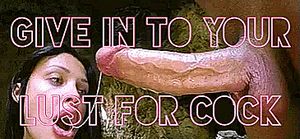 give in to your cock lust