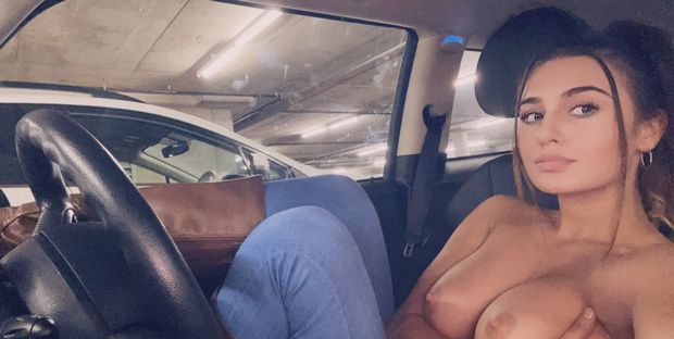 car selfie