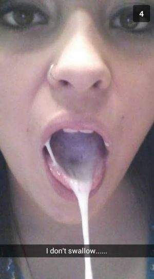 Cum in mouth