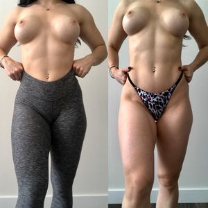 She’s put in some work!