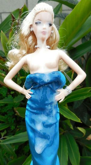 Cum on Barbie doll