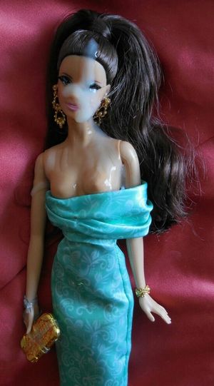 Cum on barbie doll