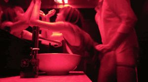 Standing back door sex