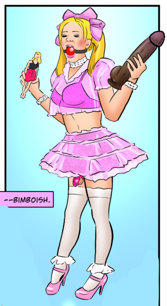 White sissy art
