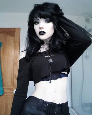 Super hot goth