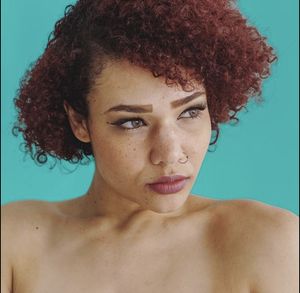 Going to be easy for this freckle faced redbone to find work