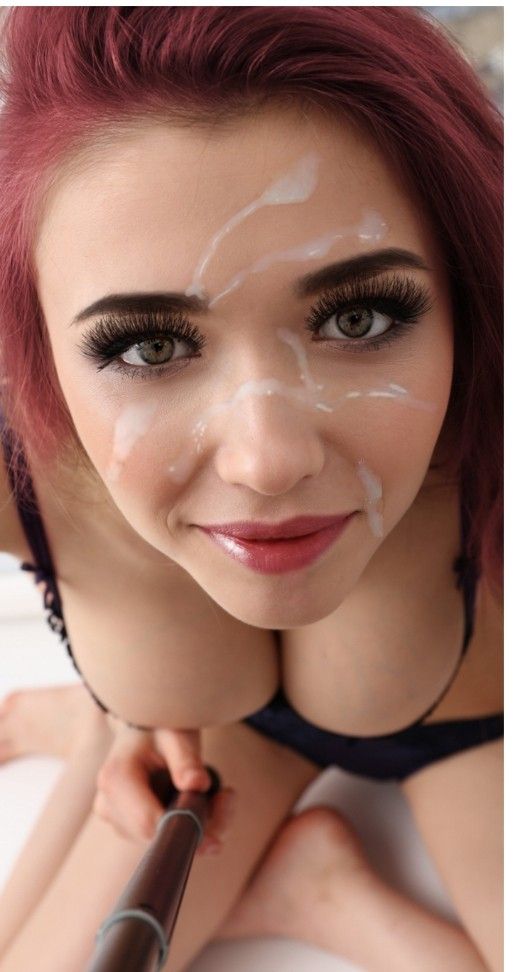 She looks happy
